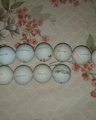 Lotto 13 palline da golf Titleist Pro V1 e Pro V1X