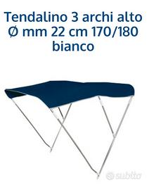 Tendalino 3 archi Osculati blu