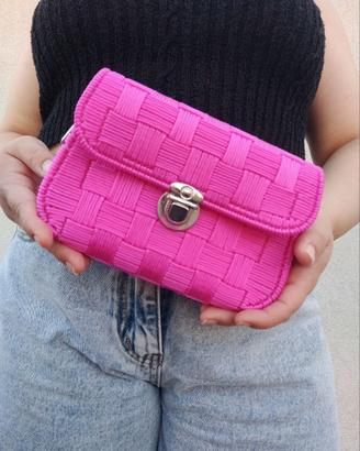 pochette fucsia 