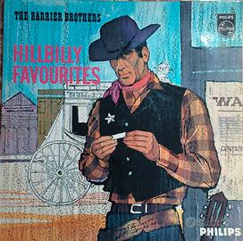 BARRIER BROTHERS - HILLBILLY FAVOURITES LP PHILIPS