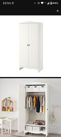 Armadio Ikea Smagora cameretta ragazzi