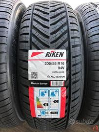 205 55 16 PNEUMATICI 4 STAGIONI RIKEN DOT2024