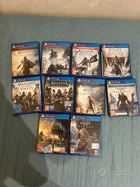 Saga completa assassin’s creed PS4