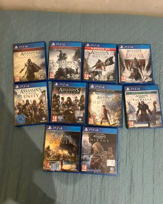 Saga completa assassin’s creed PS4