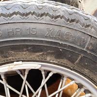 ruote a raggi per auto d'epoca 