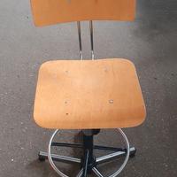 Sgabelli industriali vintage anni 70