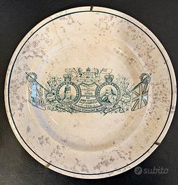 Piatto commemorativo decorativo
