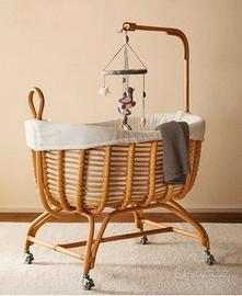 Culla neonato Zara Home con Materasso e Lenzuola