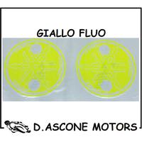 COPPIA ADESIVI TMAX 500 530 GIALLO FLUO