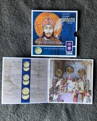 Serbia 2016 mint set UNC