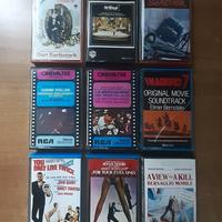 Colonne sonore, in audio cassette da collezione 