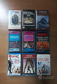 Colonne sonore, in audio cassette da collezione 