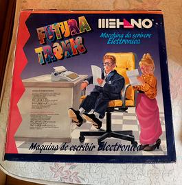 Macchina da scrivere giocattolo vintage Mehano