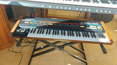 ROLAND JUNO 60 SYNTHESIZER + CONDIZIONI ECCELLENTI
