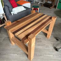 Tavolino Legno Grezzo