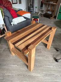 Tavolino Legno Grezzo