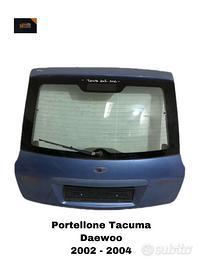 PORTELLONE POSTERIORE COMPLETO DAEWOO Tacuma Serie