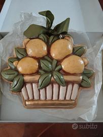 Formella limoni Thun  da appendere 