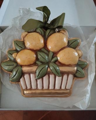 Formella limoni Thun  da appendere 