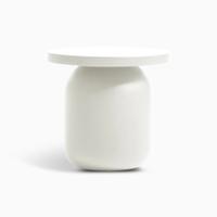 Tavolino Juju Stool Serralunga bianco esterno