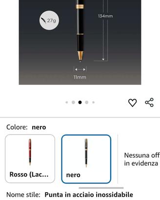 penna parker sonnet 