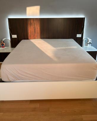 Letto + testata + comodini