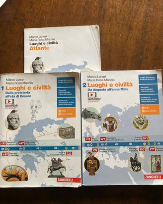 Luoghi e civiltà 1 e 1 + atlante