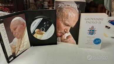 libri e DVD Giovanni Paolo II