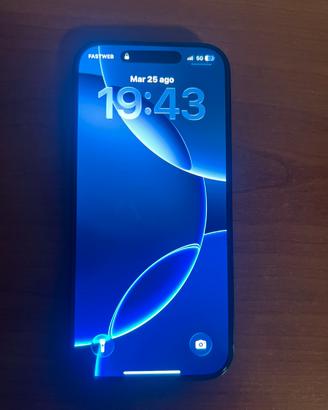 Iphone 16 pro 128 gigabyte nero batteria 88%