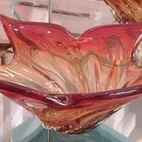 Centrotavola in vetro artistico di Murano 