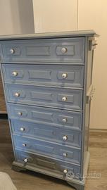 cassettiera settimino vintage