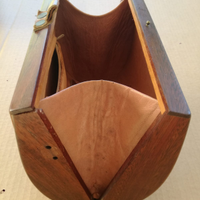 Borsa vintage in legno