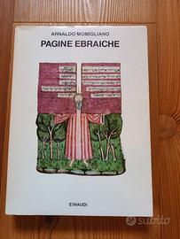 ARNALDO MOMIGLIANO - PAGINE EBRAICHE -EINAUDI