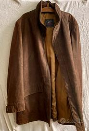 Giaccone di pelle scamosciata Paul & Shark