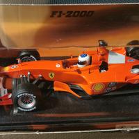 modellino Ferrari F2000 hot wheels 1/18