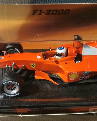 modellino Ferrari F2000 hot wheels 1/18