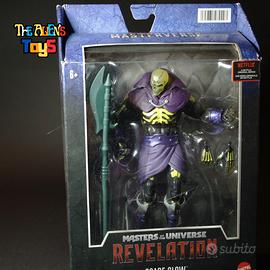 MASTER OF THE UNIVERSE-SCARE GLOW SKELETOR-MATTEL