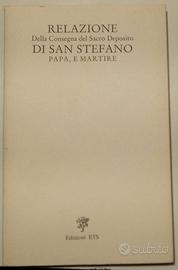 Relazione della consegna del sacro deposito di san