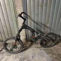 Mountain biammortizzata pieghevole