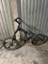 Mountain biammortizzata pieghevole