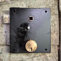 4 serrature da cancelletto a incasso con chiavi