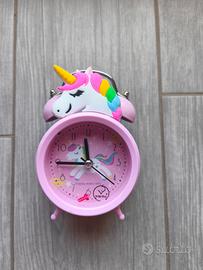 Sveglia Unicorno orologio bambini luce notturna