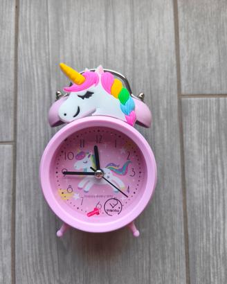 Sveglia Unicorno orologio bambini luce notturna