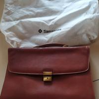Borsa da lavoro in pelle, da uomo, marca Samsonite