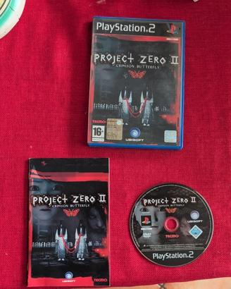 Project zero II 2 PS2 play station 2 rare completo