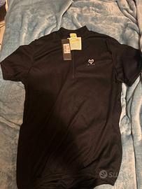 Maglia da bici nera