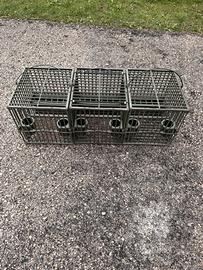 SET GABBIE PER UCCELLI BERETTI