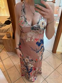 Vestito cerimonia seta