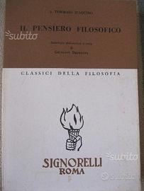 Il pensiero filosofico di S. Tommaso D'Aquino