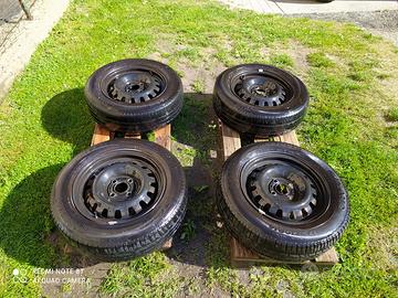 Ruote gomme cerchi in ferro 175/70R14